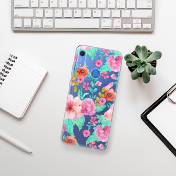 Odolné silikónové puzdro iSaprio - Flower Pattern 01 - Huawei Y6s