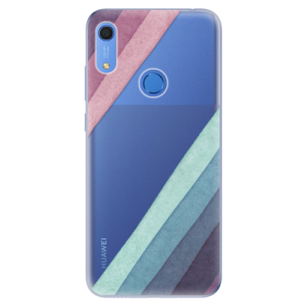 Odolné silikónové puzdro iSaprio - Glitter Stripes 01 - Huawei Y6s