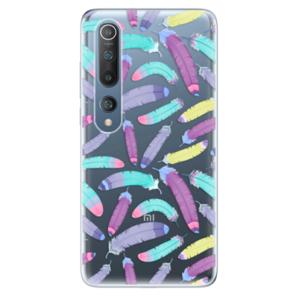 Odolné silikónové puzdro iSaprio - Feather Pattern 01 - Xiaomi Mi 10 / Mi 10 Pro