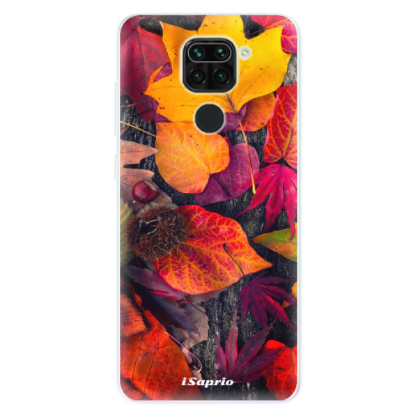 Odolné silikónové puzdro iSaprio - Autumn Leaves 03 - Xiaomi Redmi Note 9