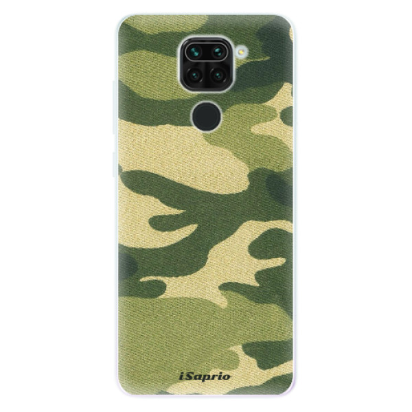 Odolné silikónové puzdro iSaprio - Green Camuflage 01 - Xiaomi Redmi Note 9