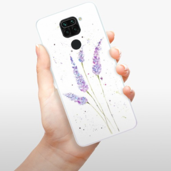 Odolné silikónové puzdro iSaprio - Lavender - Xiaomi Redmi Note 9