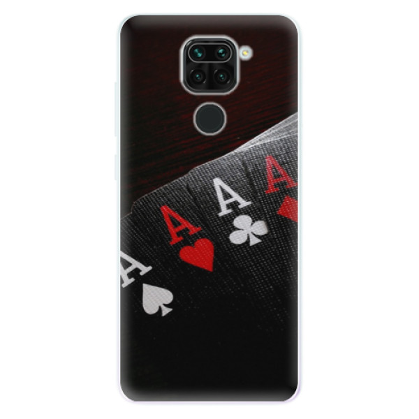 Odolné silikónové puzdro iSaprio - Poker - Xiaomi Redmi Note 9