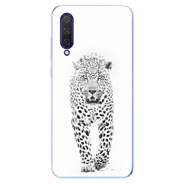 Odolné silikónové puzdro iSaprio - White Jaguar - Xiaomi Mi 9 Lite