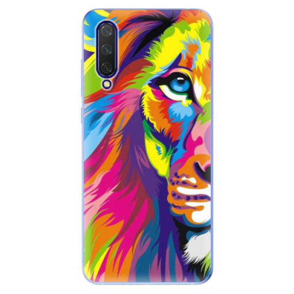 Odolné silikónové puzdro iSaprio - Rainbow Lion - Xiaomi Mi 9 Lite