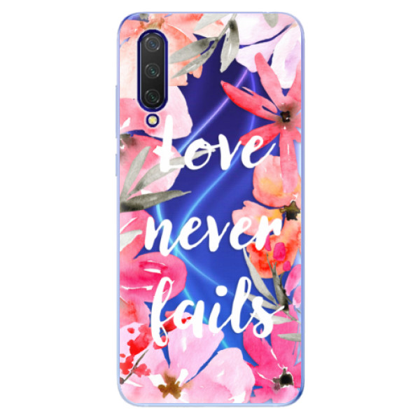 Odolné silikónové puzdro iSaprio - Love Never Fails - Xiaomi Mi 9 Lite