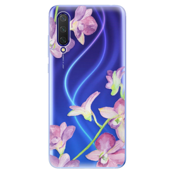 Odolné silikónové puzdro iSaprio - Purple Orchid - Xiaomi Mi 9 Lite