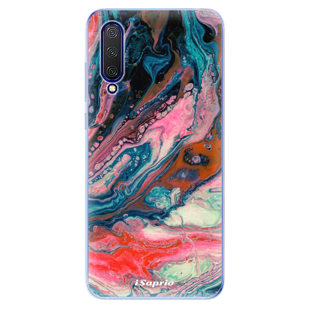 Odolné silikónové puzdro iSaprio - Abstract Paint 01 - Xiaomi Mi 9 Lite