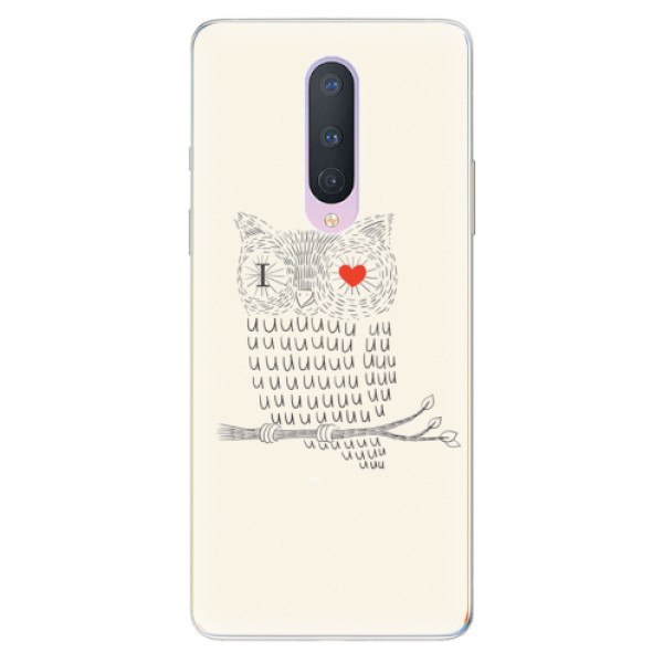 Odolné silikónové puzdro iSaprio - I Love You 01 - OnePlus 8