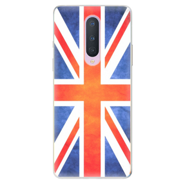 Odolné silikónové puzdro iSaprio - UK Flag - OnePlus 8