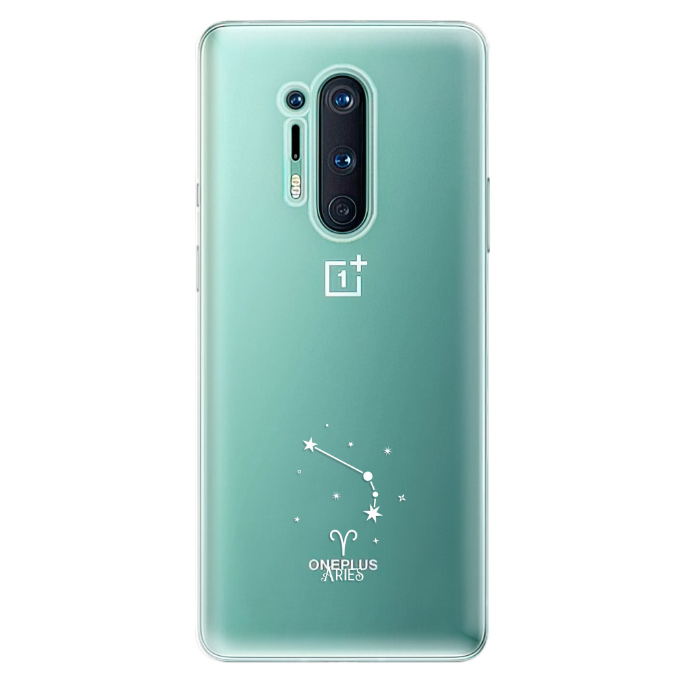 Odolné silikónové puzdro iSaprio - čiré - Beran - OnePlus 8 Pro