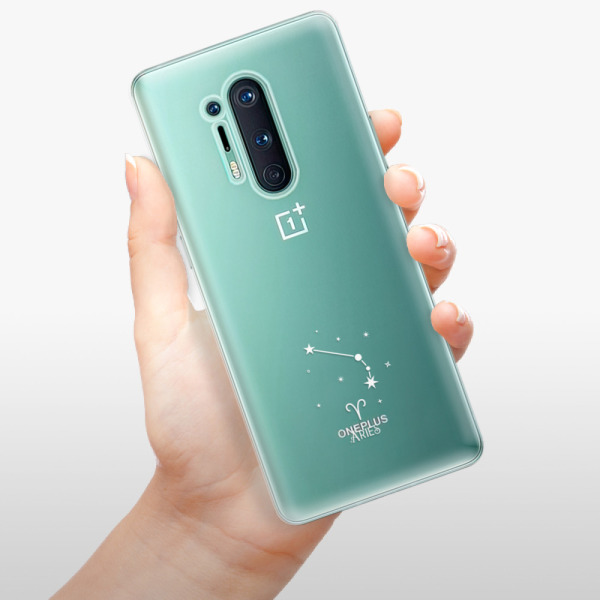 Odolné silikónové puzdro iSaprio - čiré - Beran - OnePlus 8 Pro