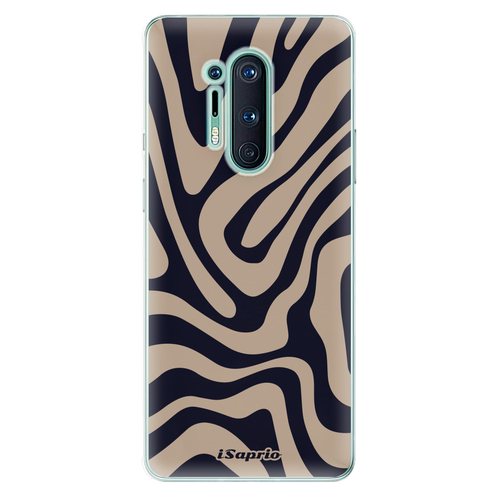 Odolné silikónové puzdro iSaprio - Zebra Black - OnePlus 8 Pro