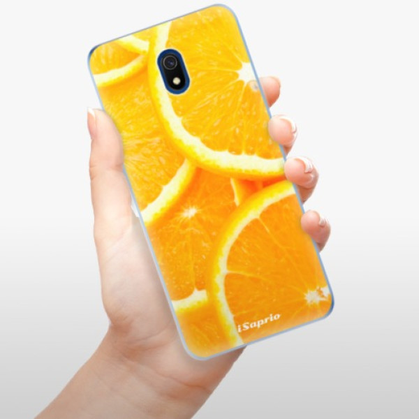 Odolné silikónové puzdro iSaprio - Orange 10 - Xiaomi Redmi 8A