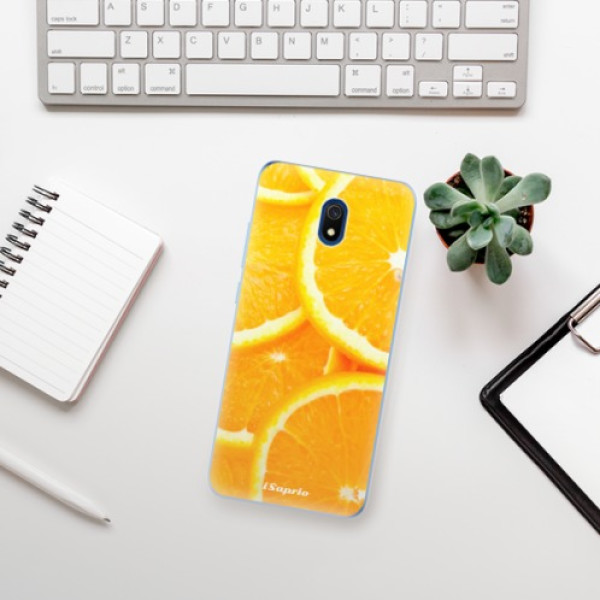 Odolné silikónové puzdro iSaprio - Orange 10 - Xiaomi Redmi 8A