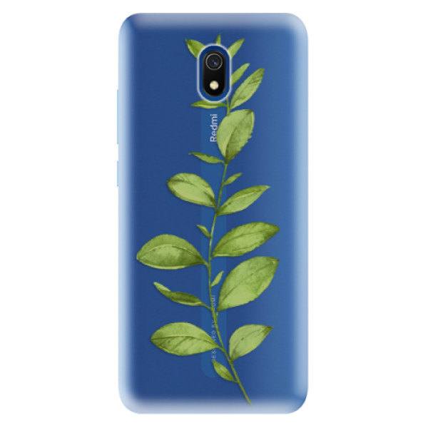 Odolné silikónové puzdro iSaprio - Green Plant 01 - Xiaomi Redmi 8A