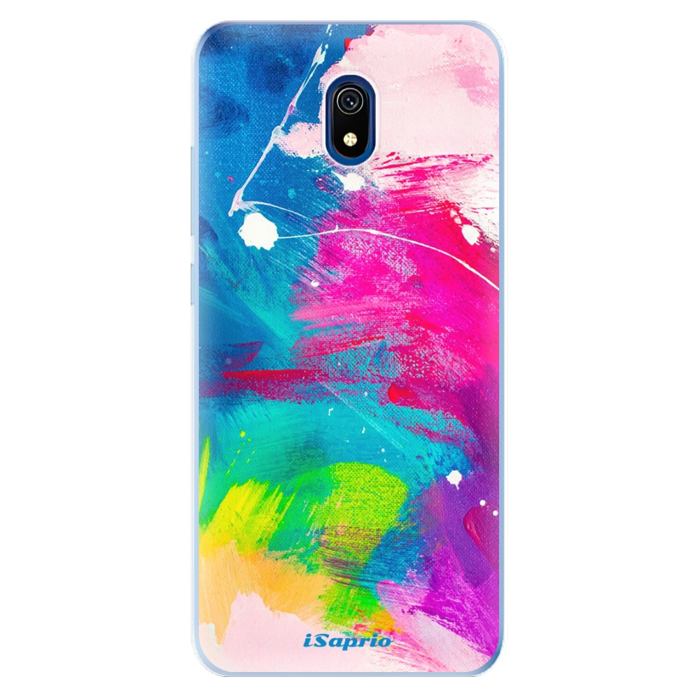 Odolné silikónové puzdro iSaprio - Abstract Paint 03 - Xiaomi Redmi 8A