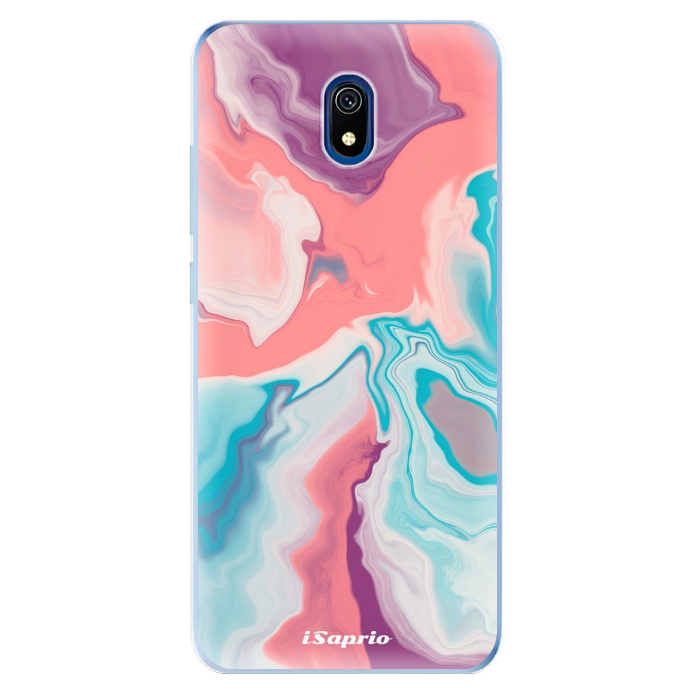 Odolné silikónové puzdro iSaprio - New Liquid - Xiaomi Redmi 8A