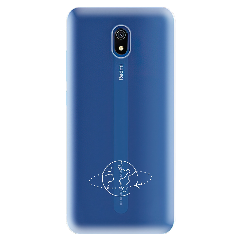 Odolné silikónové puzdro iSaprio - čiré - Travel - Xiaomi Redmi 8A