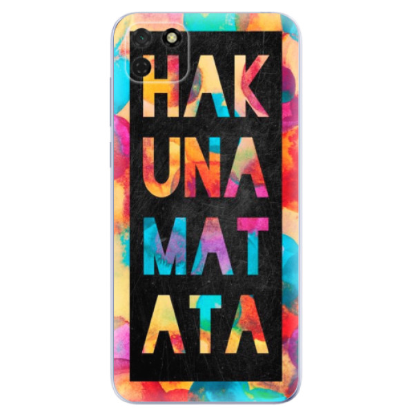 Odolné silikónové puzdro iSaprio - Hakuna Matata 01 - Huawei Y5p