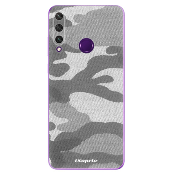 Odolné silikónové puzdro iSaprio - Gray Camuflage 02 - Huawei Y6p