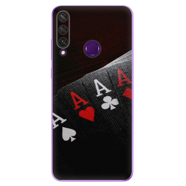 Odolné silikónové puzdro iSaprio - Poker - Huawei Y6p