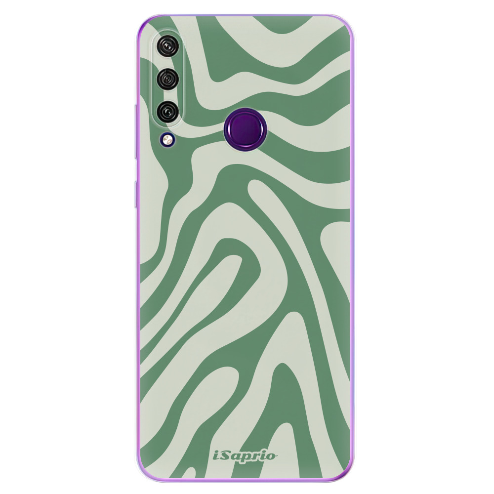 Odolné silikónové puzdro iSaprio - Zebra Green - Huawei Y6p