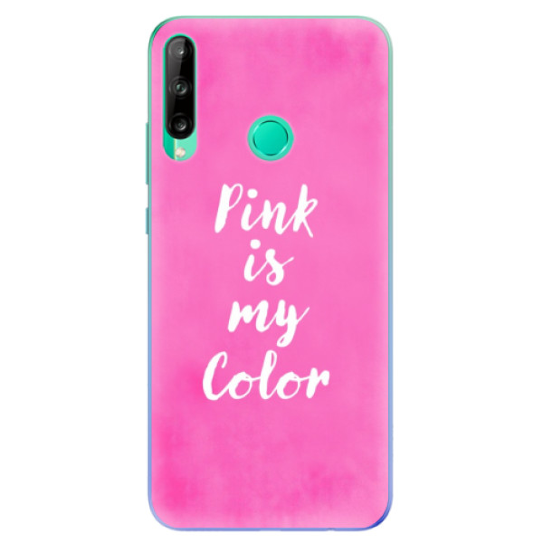 Odolné silikónové puzdro iSaprio - Pink is my color - Huawei P40 Lite E