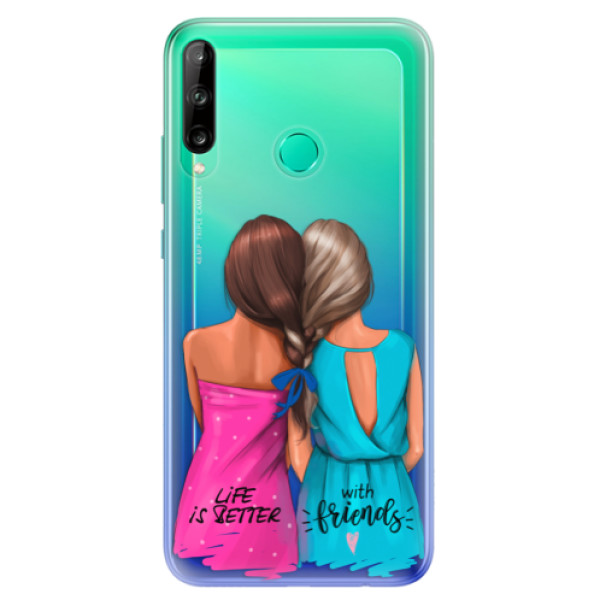 Odolné silikónové puzdro iSaprio - Best Friends - Huawei P40 Lite E