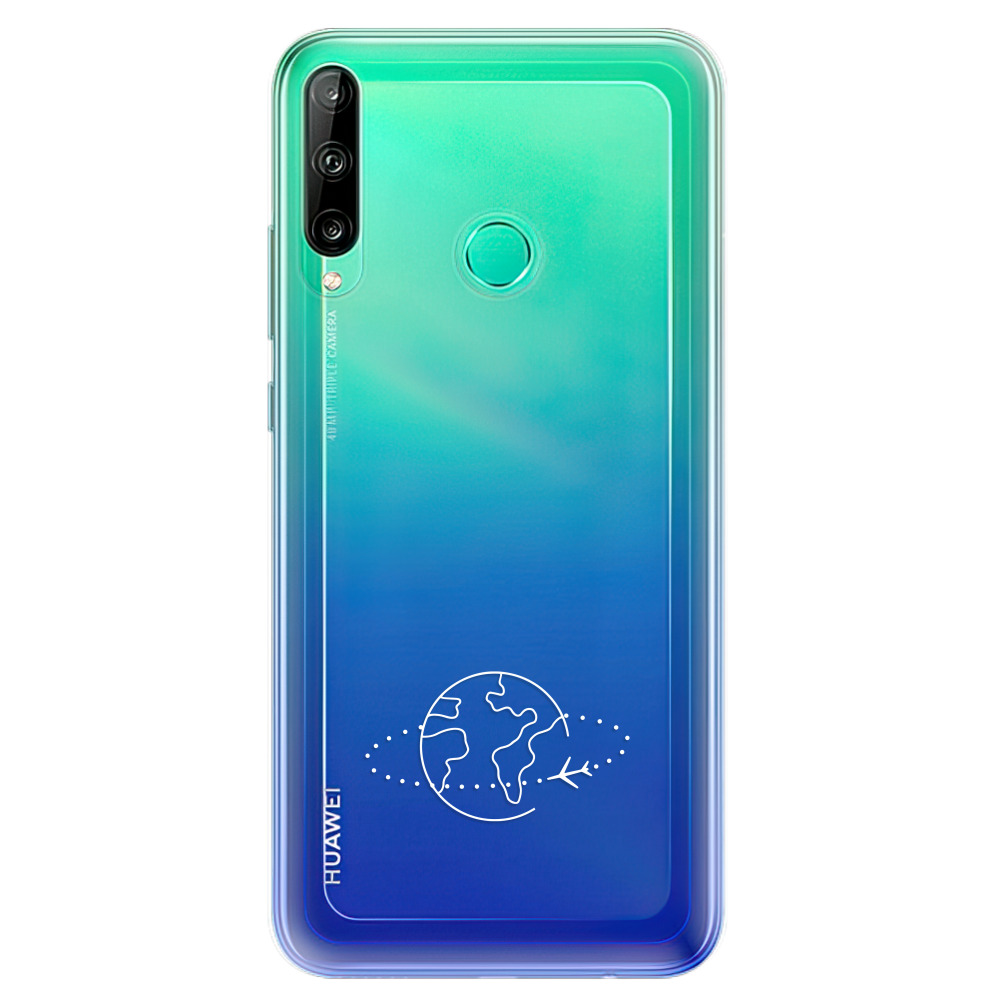 Odolné silikónové puzdro iSaprio - čiré - Travel - Huawei P40 Lite E