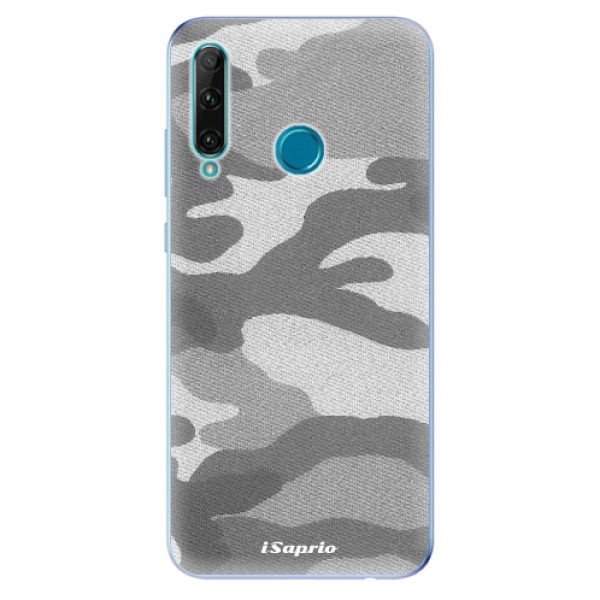 Odolné silikónové puzdro iSaprio - Gray Camuflage 02 - Honor 20e