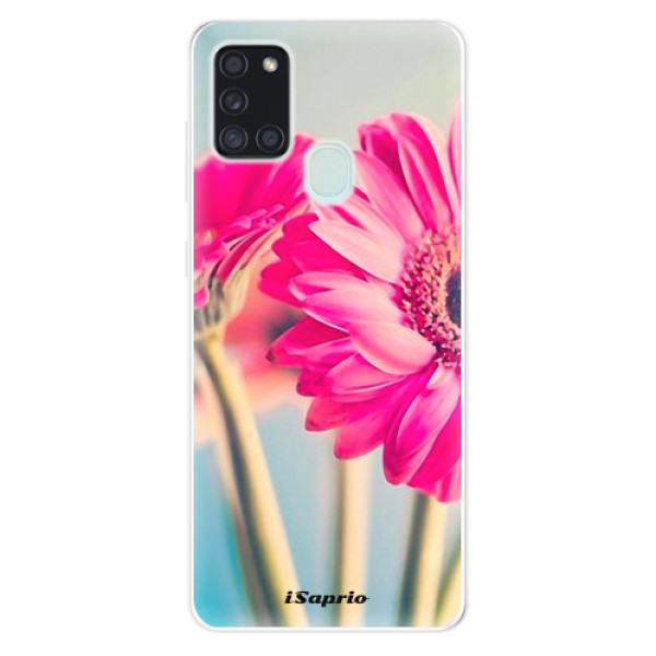 Odolné silikónové puzdro iSaprio - Flowers 11 - Samsung Galaxy A21s
