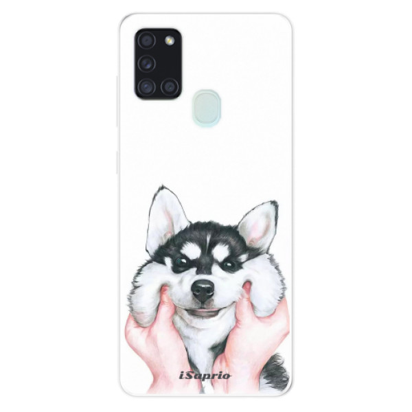 Odolné silikónové puzdro iSaprio - Malamute 01 - Samsung Galaxy A21s