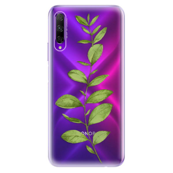 Odolné silikónové puzdro iSaprio - Green Plant 01 - Honor 9X Pro