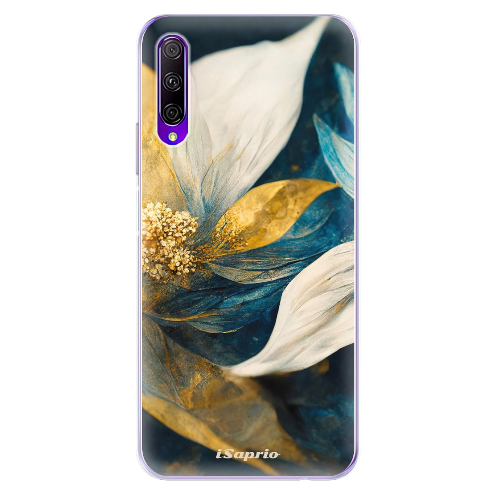 Odolné silikónové puzdro iSaprio - Gold Petals - Honor 9X Pro