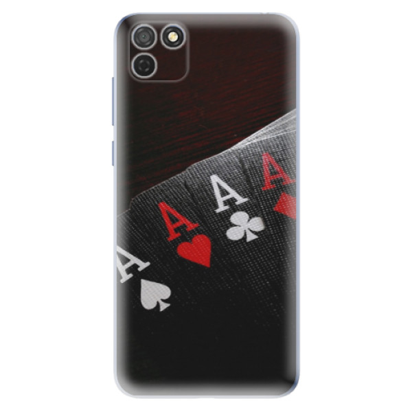 Odolné silikónové puzdro iSaprio - Poker - Honor 9S