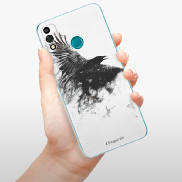 Odolné silikónové puzdro iSaprio - Dark Bird 01 - Honor 9X Lite