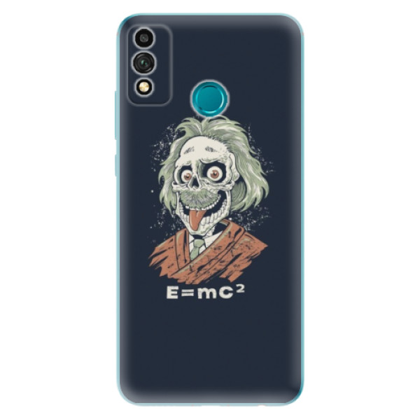 Odolné silikónové puzdro iSaprio - Einstein 01 - Honor 9X Lite