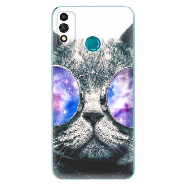 Odolné silikónové puzdro iSaprio - Galaxy Cat - Honor 9X Lite
