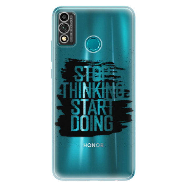 Odolné silikónové puzdro iSaprio - Start Doing - black - Honor 9X Lite