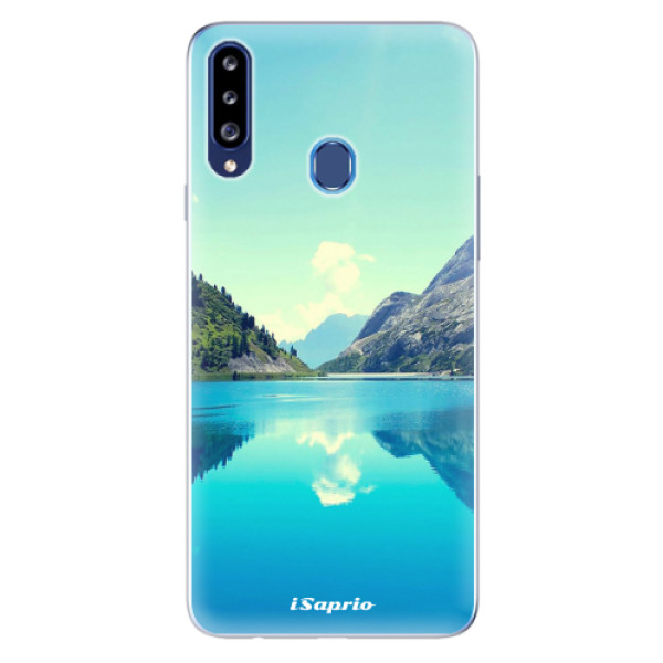 Odolné silikónové puzdro iSaprio - Lake 01 - Samsung Galaxy A20s