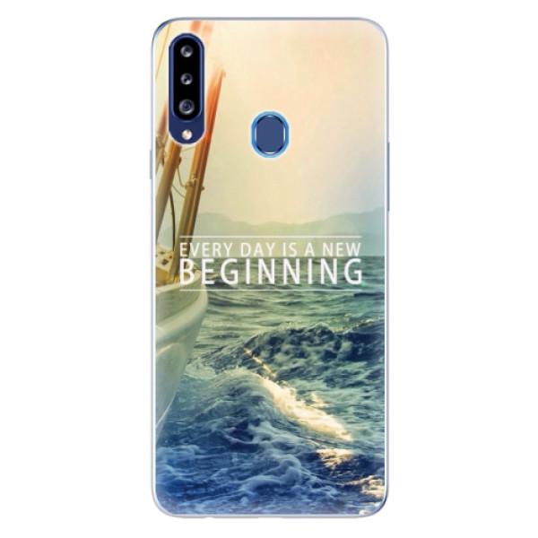 Odolné silikónové puzdro iSaprio - Beginning - Samsung Galaxy A20s