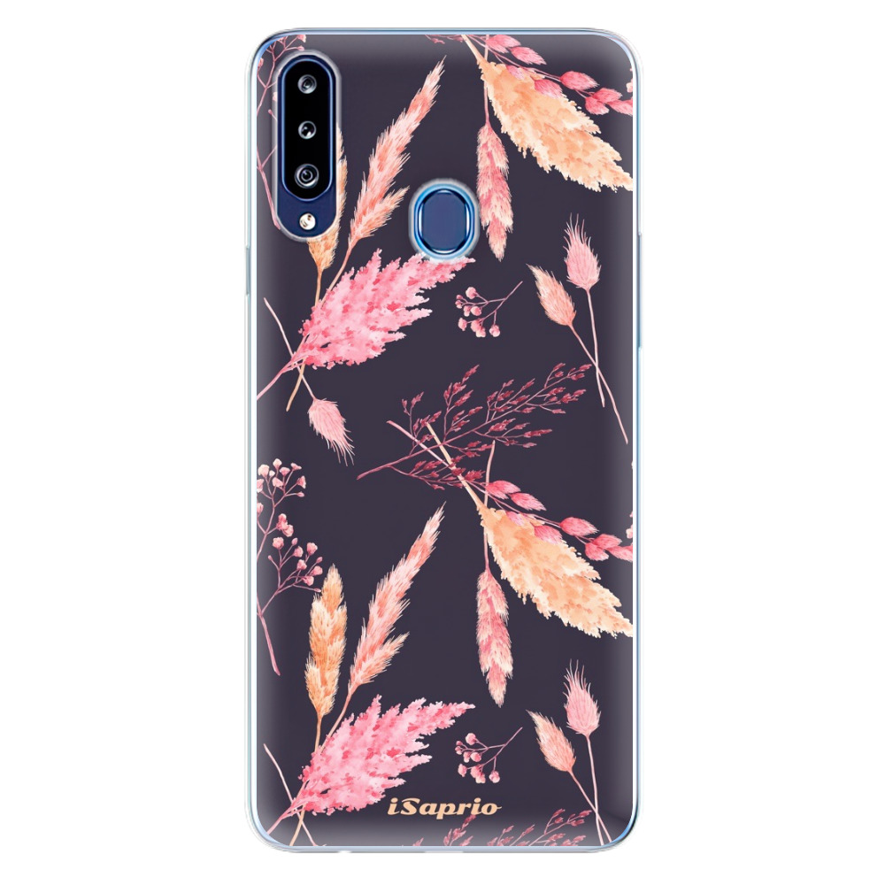 Odolné silikónové puzdro iSaprio - Herbal Pattern - Samsung Galaxy A20s