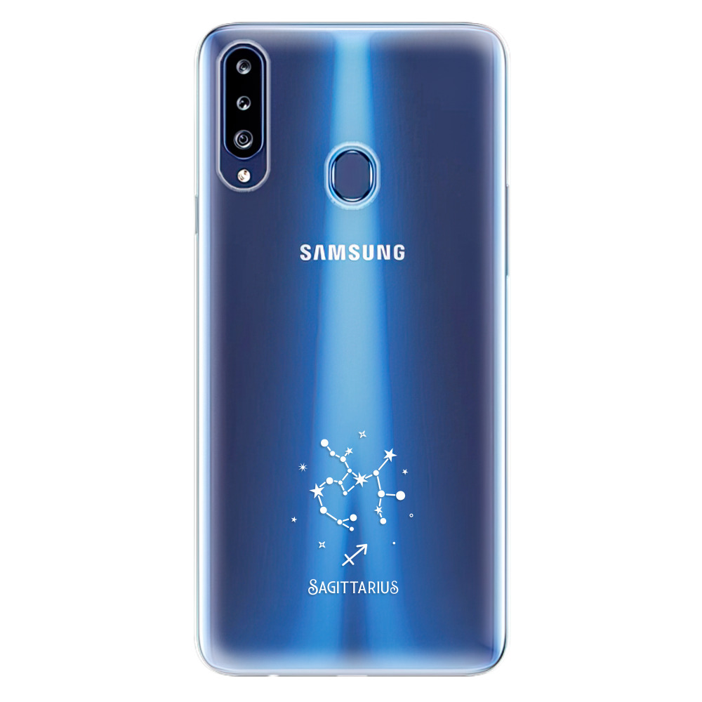 Odolné silikónové puzdro iSaprio - čiré - Střelec - Samsung Galaxy A20s