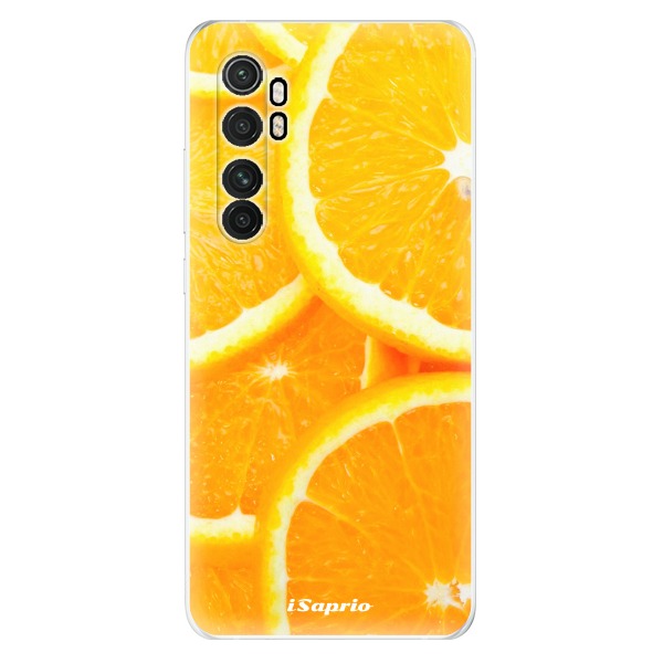 Odolné silikónové puzdro iSaprio - Orange 10 - Xiaomi Mi Note 10 Lite