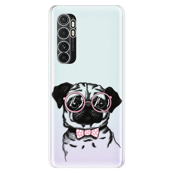 Odolné silikónové puzdro iSaprio - The Pug - Xiaomi Mi Note 10 Lite