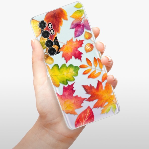 Odolné silikónové puzdro iSaprio - Autumn Leaves 01 - Xiaomi Mi Note 10 Lite