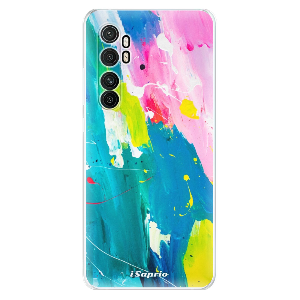 Odolné silikónové puzdro iSaprio - Abstract Paint 04 - Xiaomi Mi Note 10 Lite