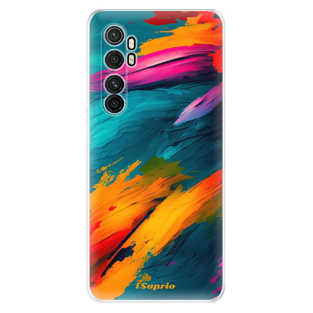 Odolné silikónové puzdro iSaprio - Blue Paint - Xiaomi Mi Note 10 Lite