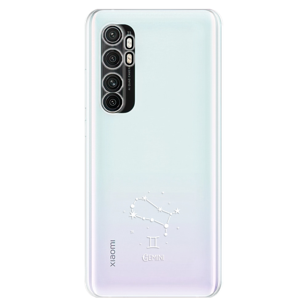Odolné silikónové puzdro iSaprio - čiré - Blíženci - Xiaomi Mi Note 10 Lite